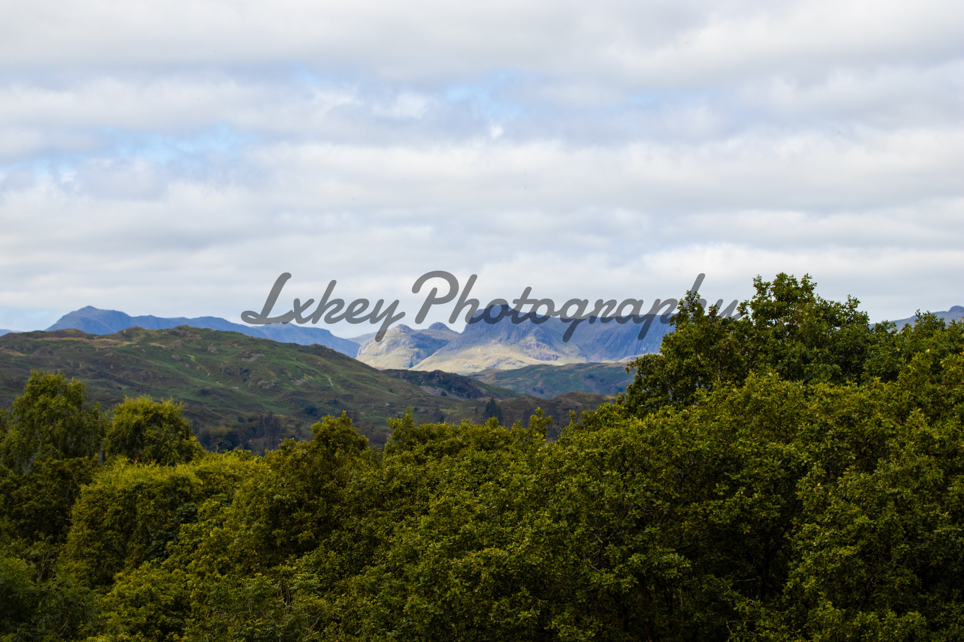 Scafell Pike Landscape A4 Framed Photo