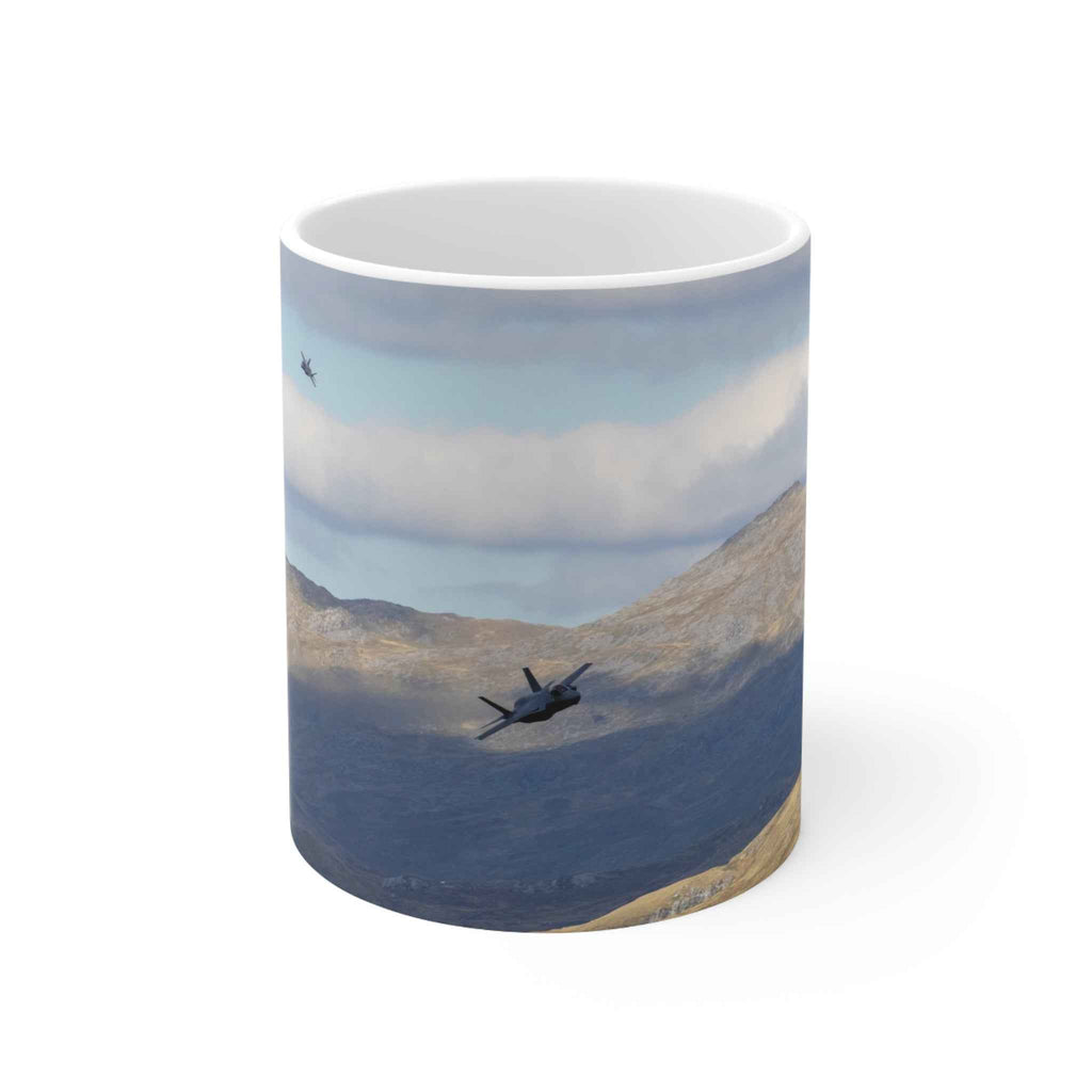 F35 Mach Loop  Coffee Mug - 11oz & 15oz