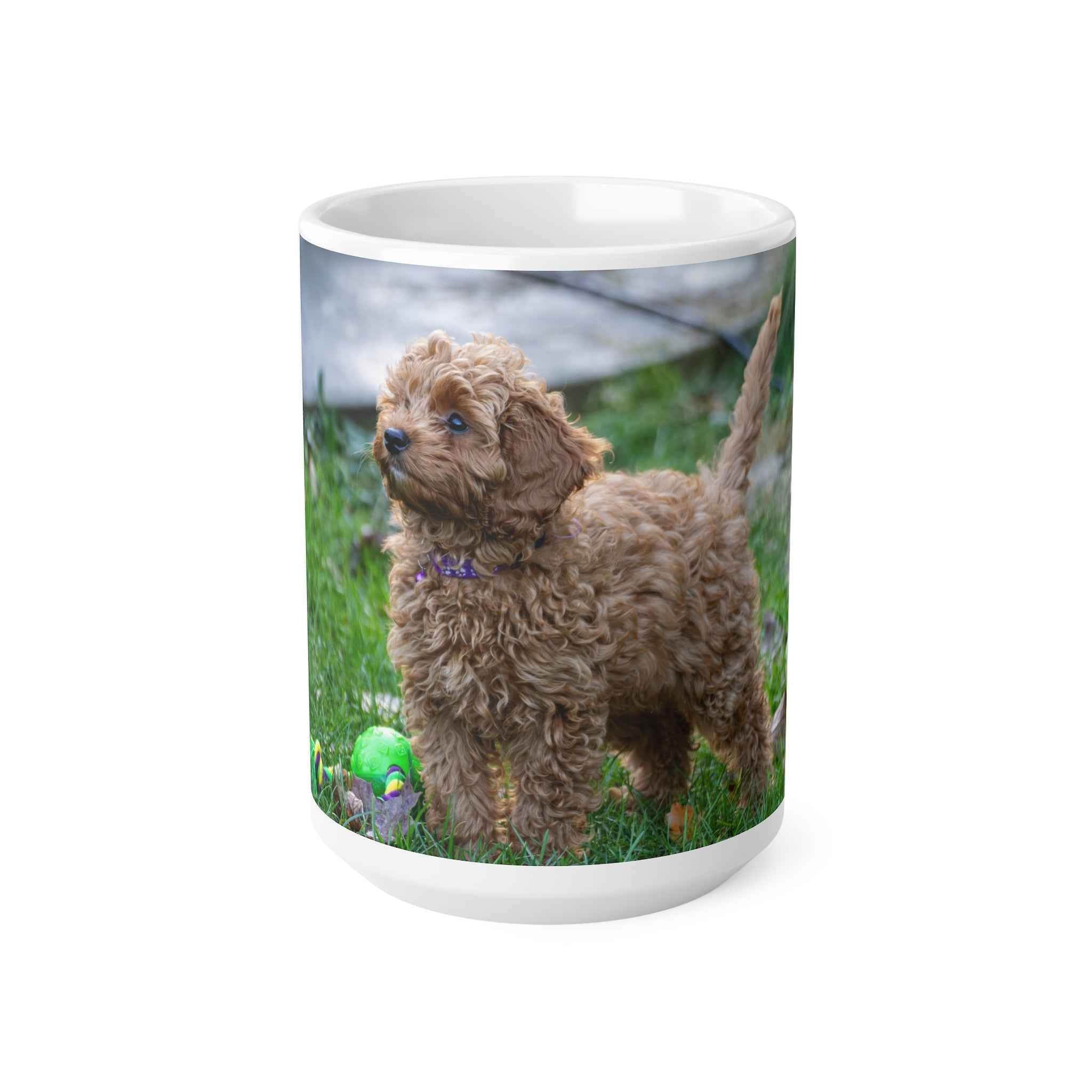 Nala the Puppy Cute Photo Coffee Mug