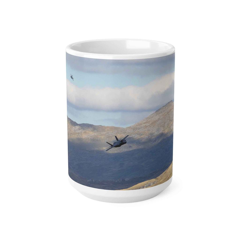 F35 Mach Loop  Coffee Mug - 11oz & 15oz