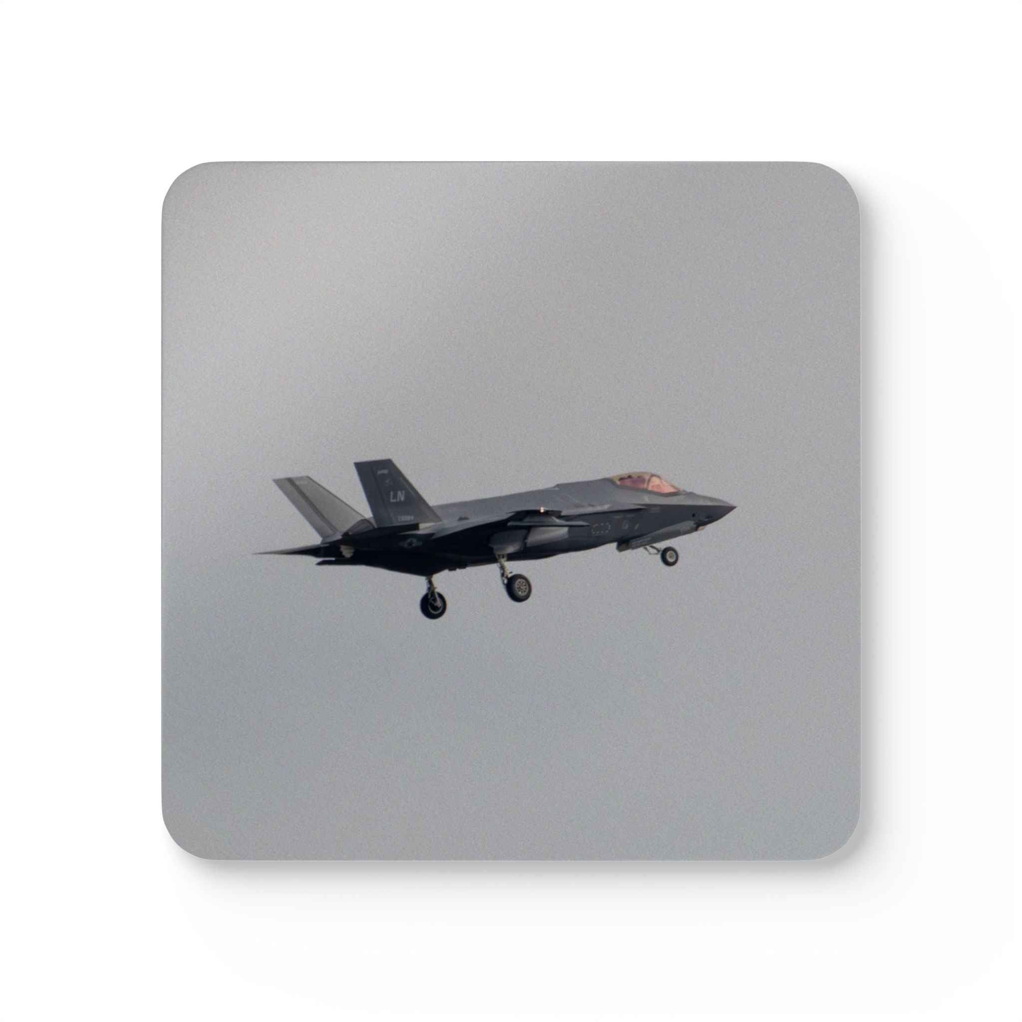 F35 Cork Coaster Set
