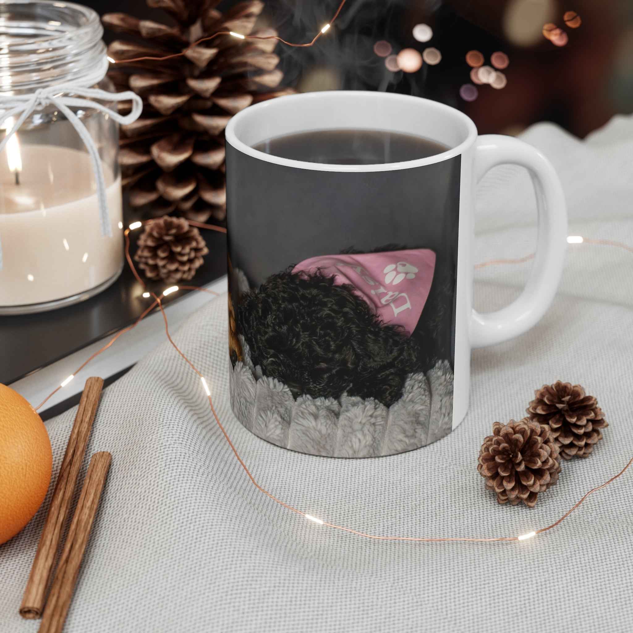 Sleeping Puppies Design Coffee Mug - 11oz & 15oz