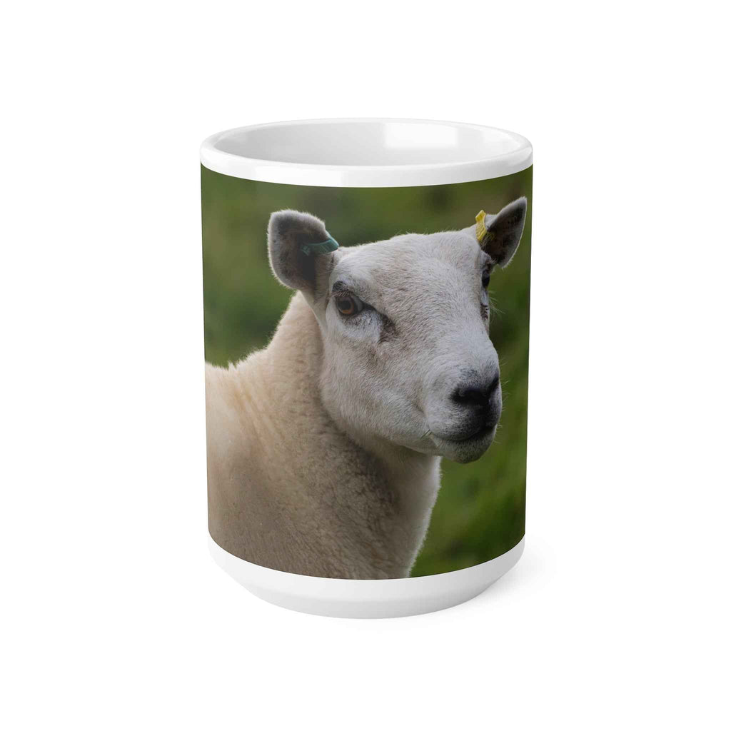 Lake District Sheep Photo Ceramic Mug - Cute Sheep Mug 11oz & 15oz