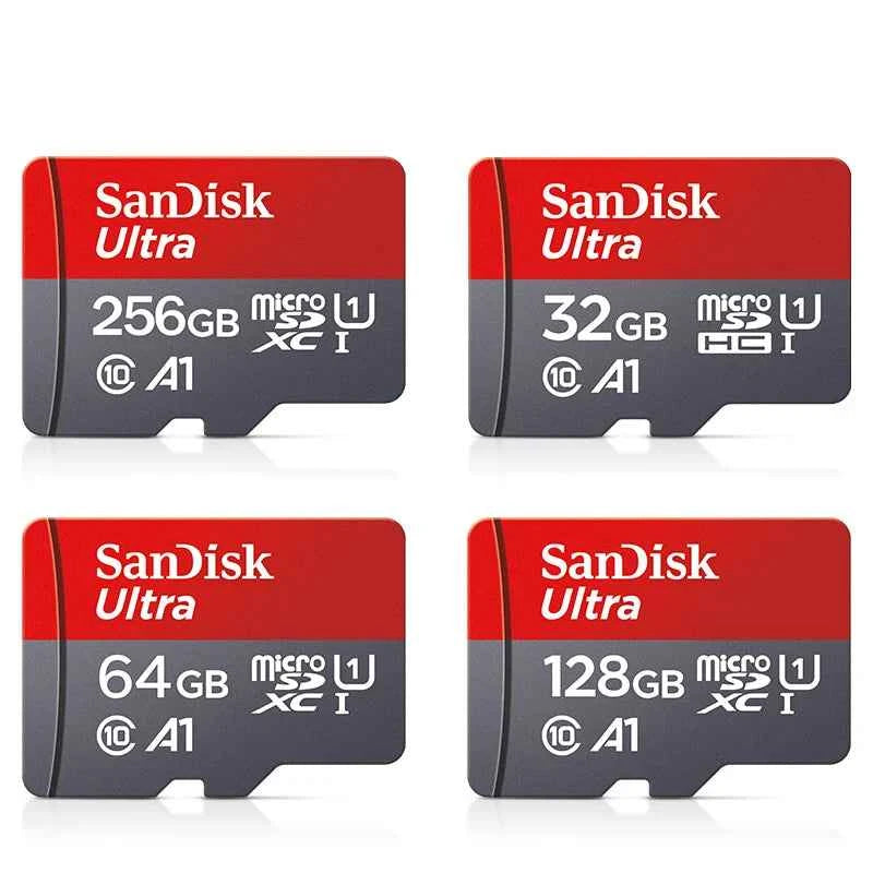Official SanDisk Micro SD Card 256GB 128GB 64GB 32GB